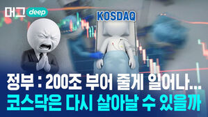 정부: 200조 부어 줄게 일어나... 코스닥은 다시 살아날 수 있을까