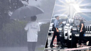 Scattered Strong Showers Amid Heatwaves; Heavy Rain in East Coast