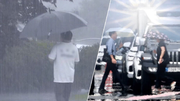 [날씨] 폭염 속 곳곳 강한 소나기&hellip;동해안엔 많은 비
