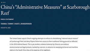 US State Department Criticizes China's Coercive Efforts to Enforce Maritime Claims Amid Rising Tensions at Scarborough Shoal