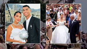 "Are You Ronaldo's Bride?"... 2,000 People Confused at Cathedral