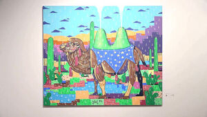 Sensuous and Playful Colors: Reimagining Animals and Nature