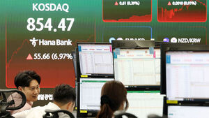 코스닥, 6.97%↑&hellip;코스피는 3거래일 만에 소폭 반등