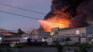 Major Fire Breaks Out at Hazardous Materials Warehouse in Pyeongtaek... National Fire Mobilization Order Issued