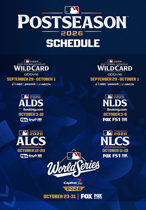2026 MLB 포스트시즌 포맷과 일정 (사진=MLB X 계정 캡처, 연합뉴스)