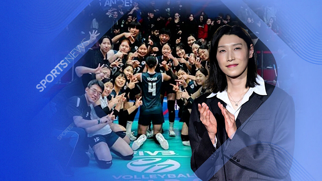 '배구 소녀들' 거침없이 4연승…김연경도 반했다