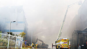 Fire at Pyeongtaek Hazardous Materials Storage Warehouse Completely Extinguished After Over 21 Hours... No Casualties