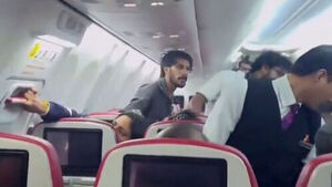 Cabin Plunged into Chaos... Crew and Passengers Barely Avert Disaster