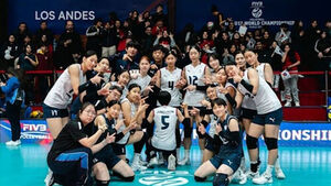 U-17 Girls' Volleyball Team Advances to Round of 16 as Group Leaders, to Face Philippines