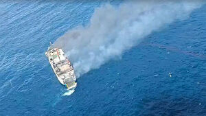 Ferry Catches Fire Between Indonesia's Bali and Lombok, 1 Dead and 172 Rescued