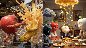 Thought It Was Fine Because of Fruit Characters... What Are "Brutal" AI Dramas Like?