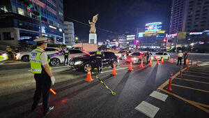 Chungnam Police Crack Down on 186 Illegal Street Racing and Riding Violations Around Cheonan and Asan on Liberation Day