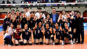 U-17 Girls Volleyball Team Advances to 5th-6th Place Match After Dominant Sweep Over Thailand