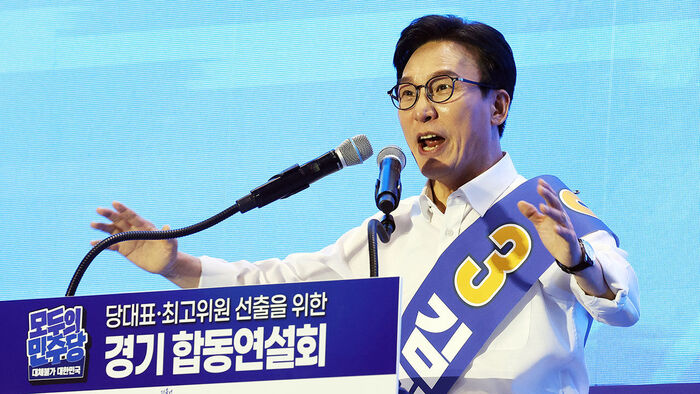 서울·경기서도 김민석 1위…정청래에 누적 8.4%p 앞서