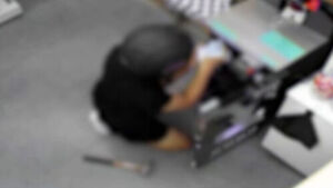 Teenager Smashes Open Kiosks in Helmet... Caught by Police
