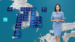 [날씨] 전국 곳곳 소나기&hellip;오늘도 33도 안팎 무더위