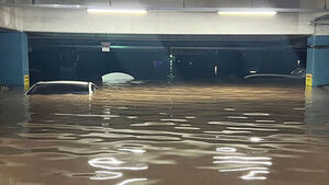 Water Cascades Down Ramps... "Once Flooding Starts, You Cannot Get Out"
