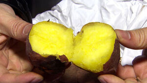 A Winter Snack Selling Fast Even in Sweltering Heat... What Is It?