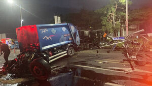 Three Sanitation Workers Killed in Collision Between Dump Truck and Garbage Truck in Yeongcheon
