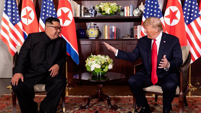 "트럼프, 올가을 김정은과 정상회담 추진 중"