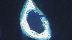 China Builds Large 6-Kilometer Artificial Island in South China Sea... Phase 1 Reclamation Completed