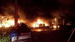 Fire Breaks Out at Detached House in Pyeongtaek, Gyeonggi Province... One Firefighter Injured