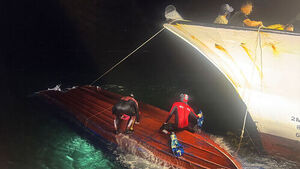 Fishing Boat Capsizes After Collision Off Tongyeong Waters Overnight, One Injured