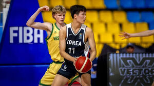 한국, U-18 농구 아시아컵 준결승 호주에 완패&hellip;3&middot;4위전으로