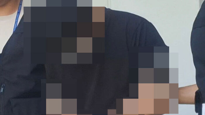 Police Officer A in Jeju, who was emergency-arrested the previous day on charges of falsely closing a missing person case
