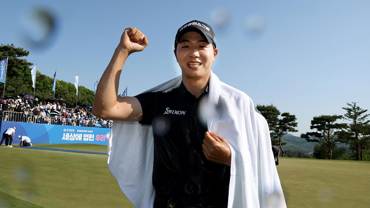 '31홀 레이스' 최찬, KPGA 동아회원권그룹 오픈서 시즌 2승