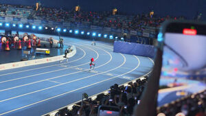 Faster Than Usain Bolt: Chinese Robot Completes 100-Meter Dash in 9.39 Seconds to Roaring Crowd