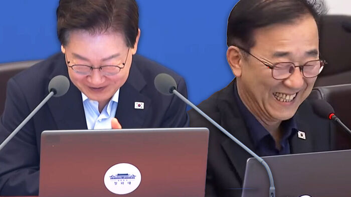 "잘하셨고요. 그냥 지금 칩시다!" 국무회의장서 박수 터져나온 이유