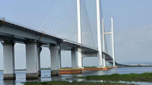"Sinuiju Customs" Sign Appears on North Korean Side of New Yalu River Bridge, Raising Expectations for Imminent Opening