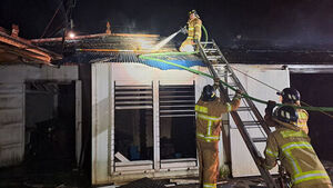 Fire Breaks Out at Gunsan Warehouse, Destroying 4 Tons of Stored Food