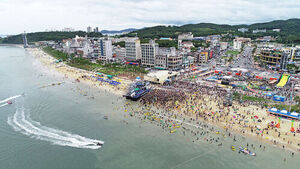 Swimmer Swept 30 Meters Away by Waves at Closed Beach Rescued