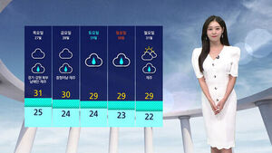 Seoul's Apparent Temperature Hits 34°C; Rain Forecast for Northern Gyeonggi and Gangwon