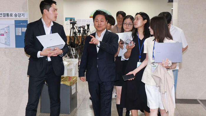 민주, 오세훈 '탄천 신규 택지'에 "허황돼&hellip;공급 원칙은 부담 가능&middot;신속"