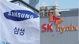 Samsung Electronics and SK Hynix Close Over 1% Higher After Shaking Off Early Morning Losses Driven by U.S. Cold Winds
