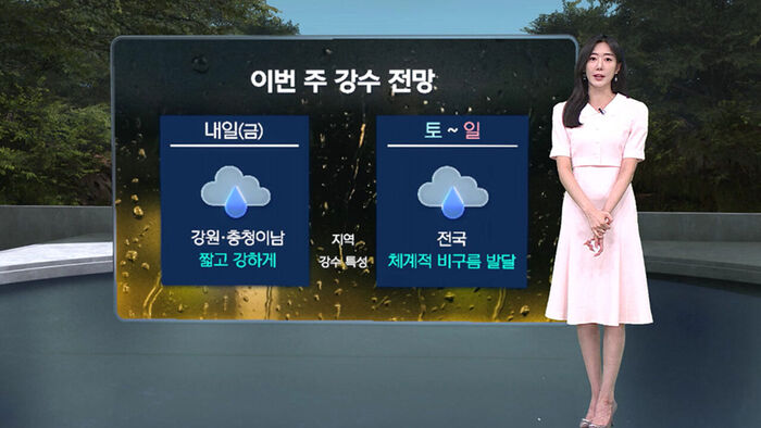 [날씨/XR] 남쪽, 국지성 호우 뒤&hellip;주말 전국 비