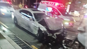 Luxury Car Sparks Multi-Vehicle Collision in Central Seoul at Midnight: 1 in Cardiac Arrest, 3 Injured
