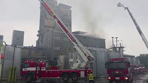 Three Dead in Fire at Cheonan Paint Material Factory, Major Flames Controlled in Two Hours