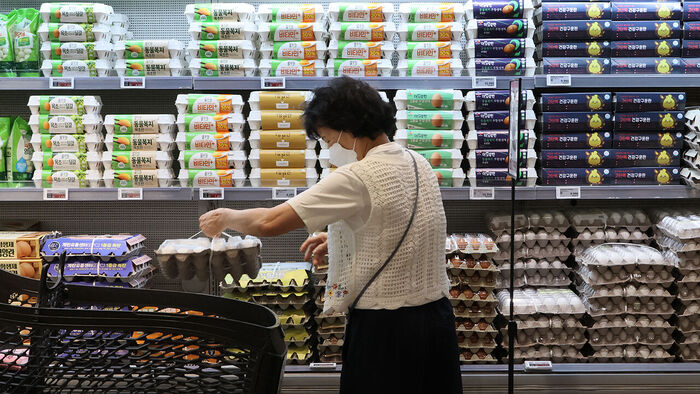 Supermarket in Seoul (Photo: Yonhap News)