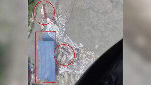 흙더미에 묻힌 채&hellip;'한국인 실종 추정 지점' 영상 나왔다