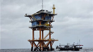 Rising 53 Meters in Open Waters, East Sea's Wangdolcho Ocean Research Station Serves as 'Floating Laboratory'
