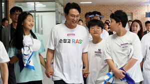 성남 하원초 방문한 안민석 경기도교육감