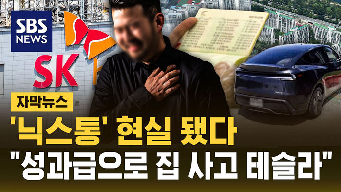 [자막뉴스] "삼전 하이닉스 성과급으로 집 사고 테슬라 산다" 한은 분석