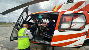 Doosan Enerbility Resumes Helicopter Search for Missing Personnel in Nepal Flood
