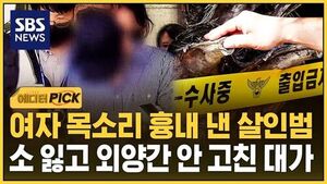 [에디터픽] 여자 목소리 흉내 낸 살인범..소 잃고 외양간 안 고쳤더니 '참혹한 대가'