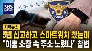 [자막뉴스] 5번 신고하고 스마트워치 찼는데&hellip;"이혼 소장 속 주소 노렸나" 참변