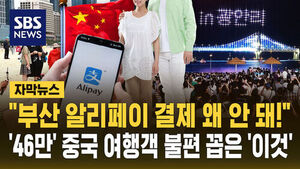 "Why Doesn't Alipay Work Here?!"... Foreign Tourists in Busan Complain Most About "This"